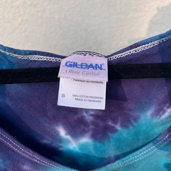 Alpha Chi Omega tie dye tank top - Picture 2 of 3